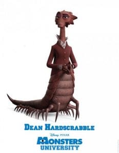 Monsters university poster dean hardscrabble