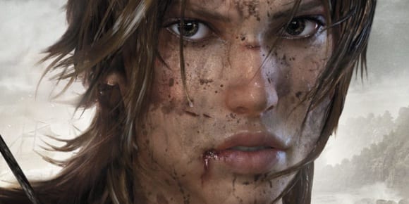Lara Croft nella sua nuova versione videoludica