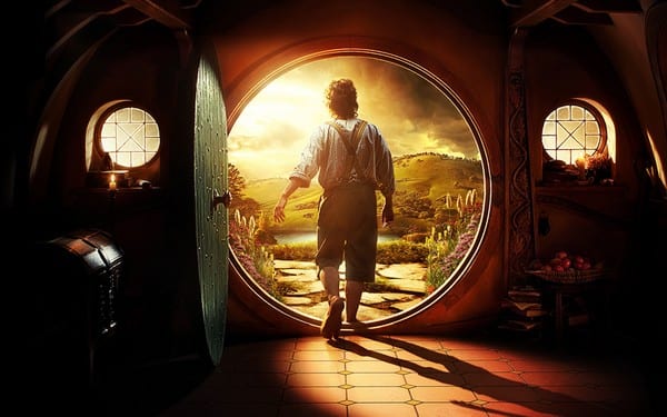 Un dettaglio del poster de Lo Hobbit - Un Viaggio Inaspettato