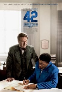 I due protagonisti di "42"