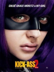 Chloe Moretz nel poster di Kick-Ass 2