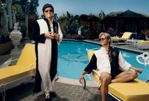 Michael Douglas e Matt Damon in Behind the Candelabra