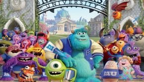 monsters university poster italiano