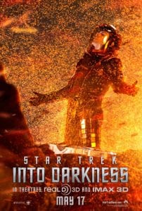 Il nuovo character poster di Into Darkness - Star Trek, dedicato al dottor Spock