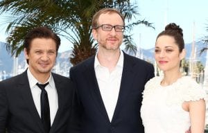 Jeremy Renner, James Gray e Marion Cotillard | © Andreas Rentz