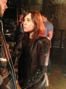 Ellen Page è Kitty Pride nella foto dal set di X-Men: Giorni di un futuro passato