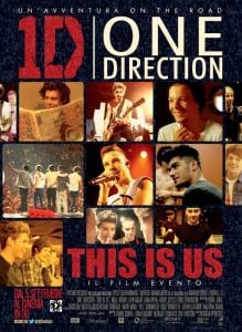 One Direction: This Is Us - poster italiano