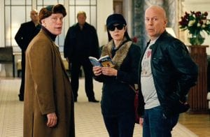 John Malkovich, Mary-Louise Parker e Bruce Willis in Red 2