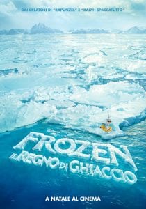 Teaser poster di Frozen - Il Regno di ghiaccio