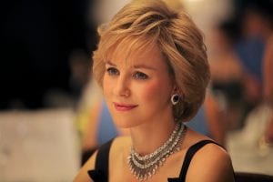 Naomi Watts nei panni di Diana Spencer
