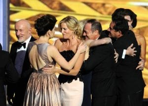 Jonathan Banks, Betsy Brandt, Anna Gunn, Bryan Cranson e il cast di 'Breaking Bad'