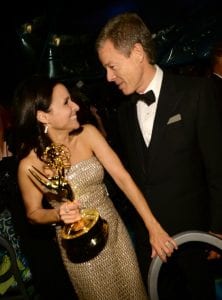 Julia Louis Dreyfus e Jeffrey Bewkes