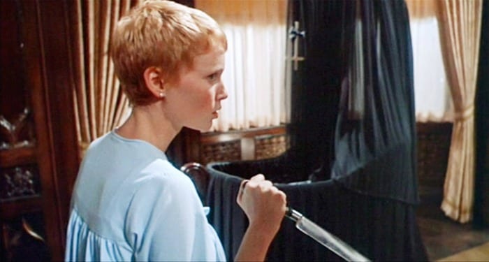Mia Farrow in Rosemary's baby