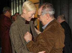 Tilda Swinton e Dieter Kosslick