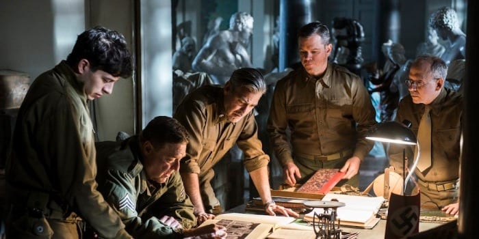 Una scena del film "Monuments Men"