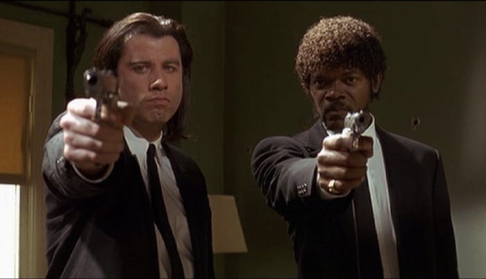 Una scena di "Pulp Fiction" 