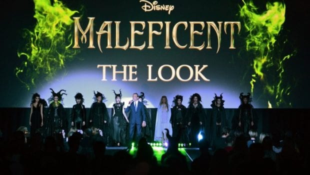 Maleficent black carpet