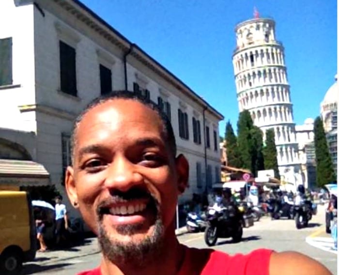 Will Smith a Pisa