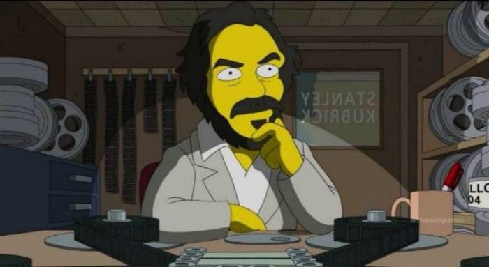 Stanley Kubrick versione I Simpson