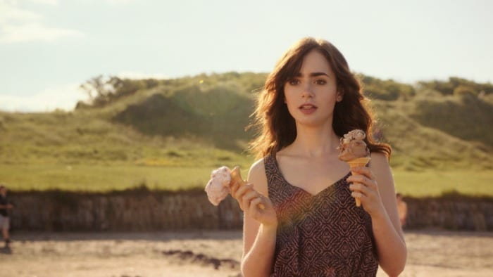 Lily Collins in #ScrivimiAncora