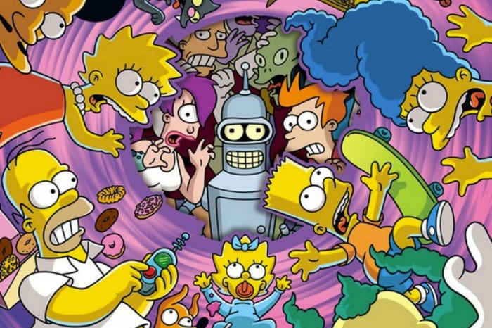Il crossover Simpson-Futurama