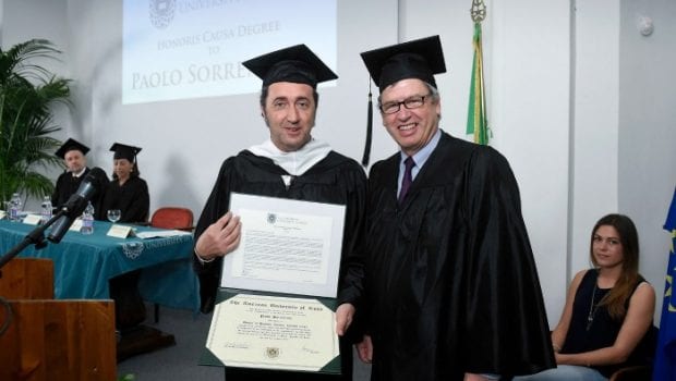 Paolo Sorrentino Laurea Honoris Causa