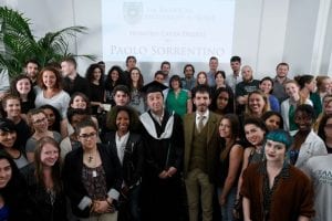 Paolo Sorrentino riceve la laurea honoris causa