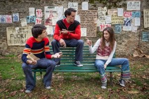 Marcello, Tommaso e Alice, i protagonisti del film