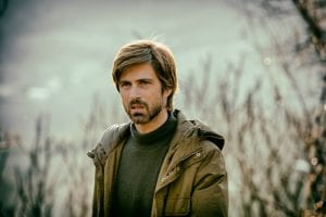 Kim Rossi Stuart sul set di Tommaso