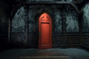 The haunting door