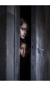 MBF from above, Elisa Del Genio (young Elena) & Ludovica Nasti (young Lila) photo by Eduardo Castaldo