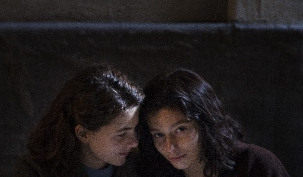 MBF from left Margherita Mazzucco teenage Elena Gaia Girace teenage Lila photo by Eduardo Castaldo