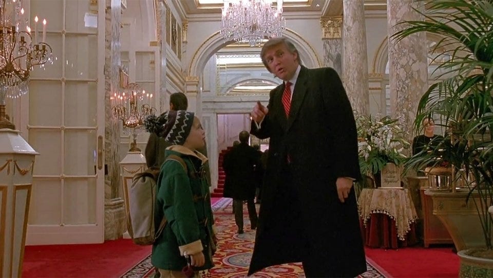 Donald Trump Home alone 2