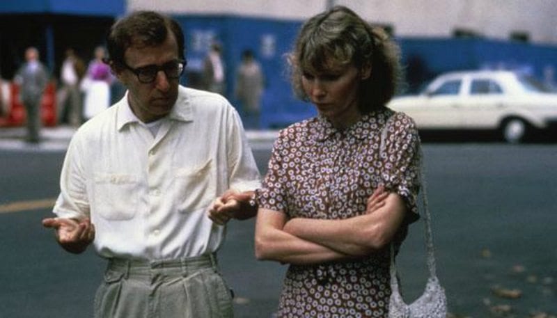 Woody Allen e Mia Farrow