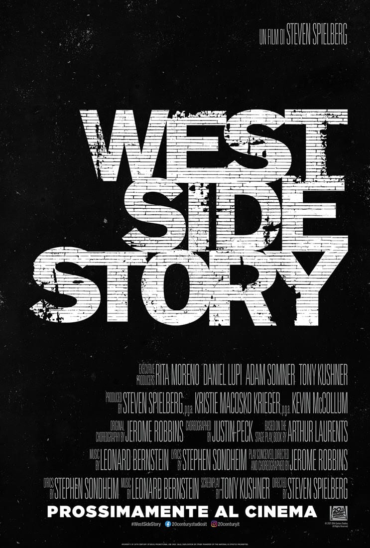 West Side Story il primo trailer del nuovo film di Steven Spielberg