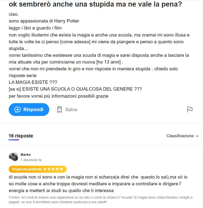 scuola di magia