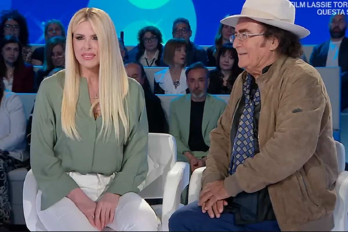 albano e loredana lecciso annuncio in diretta