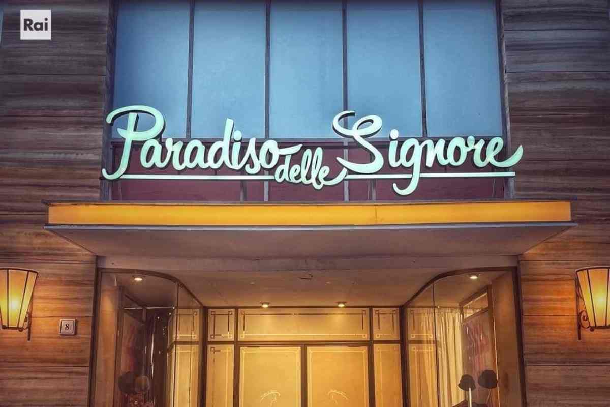 Scena mai vista Il Paradiso delle Signore