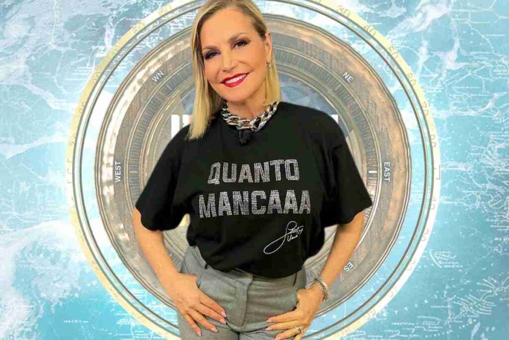 Simona Ventura L'Isola dei Famosi