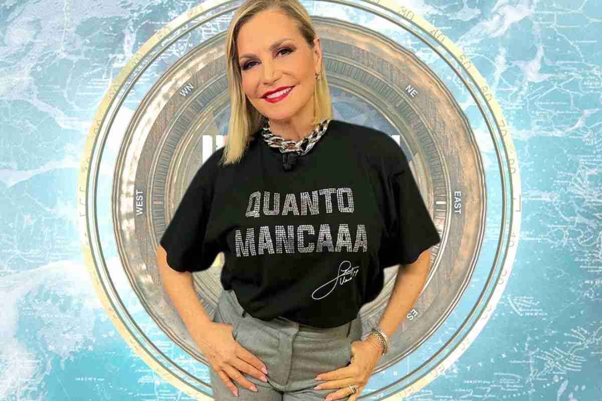 Simona Ventura L'Isola dei Famosi