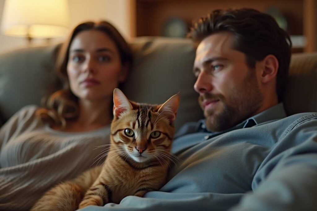 come il gatto sceglie le persone
