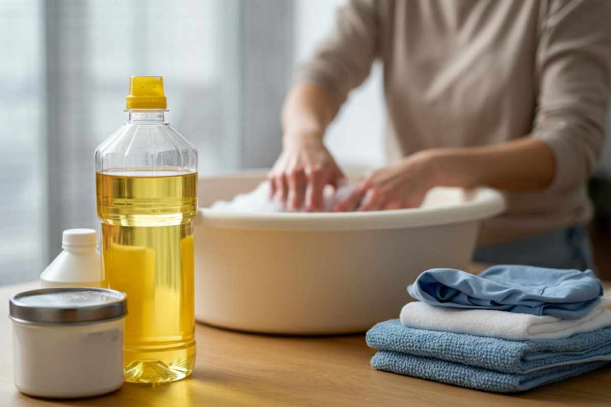 come sbiancare il bucato