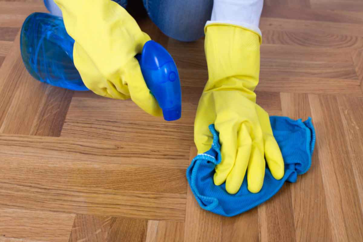Pulizie parquet