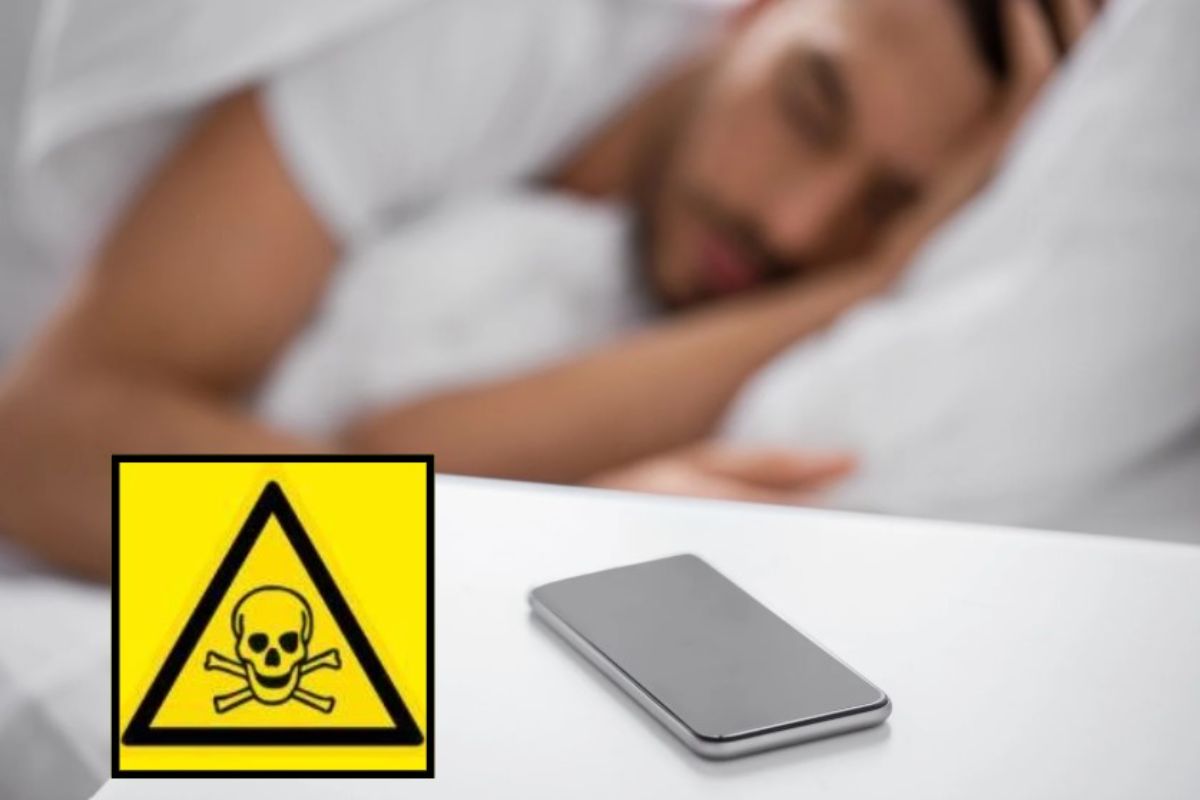 Pericolo smartphone comodino