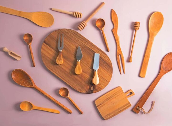 come pulire gli utensili da cucina