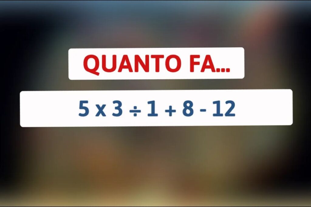 Test matematico