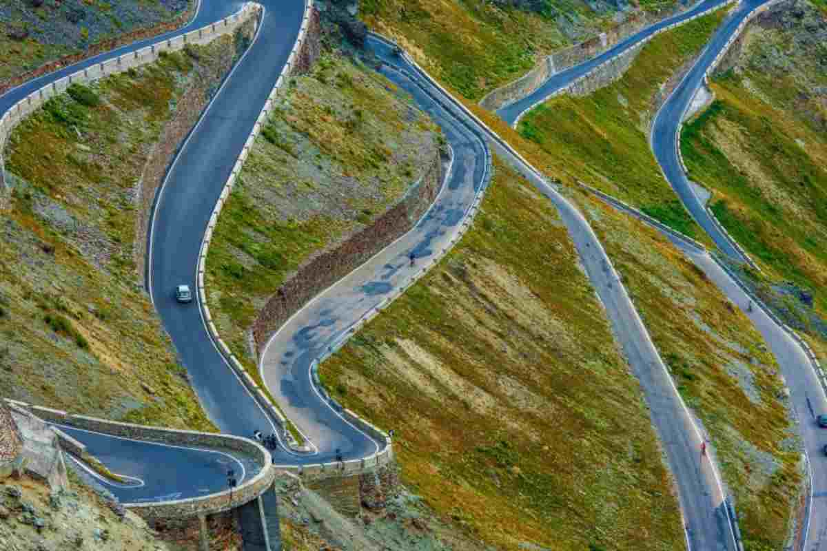 Passo dello Stelvio Passo dello Stelvio, panorama