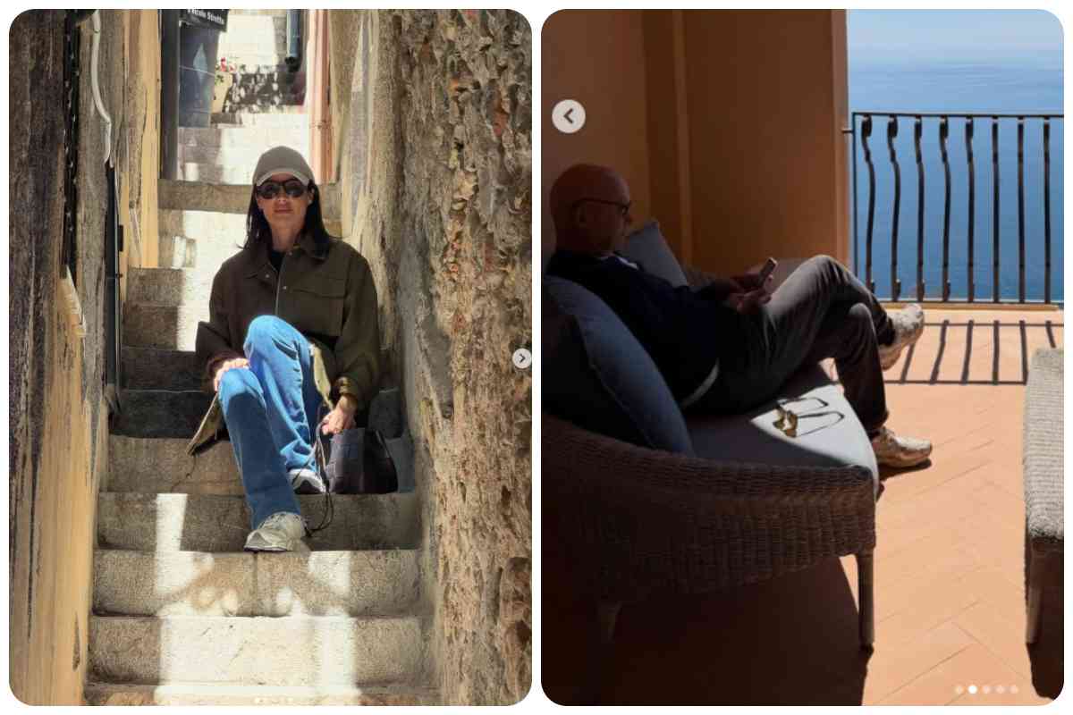 Luca Zingaretti e Luisa Ranieri vacanza d'amore in Sicilia