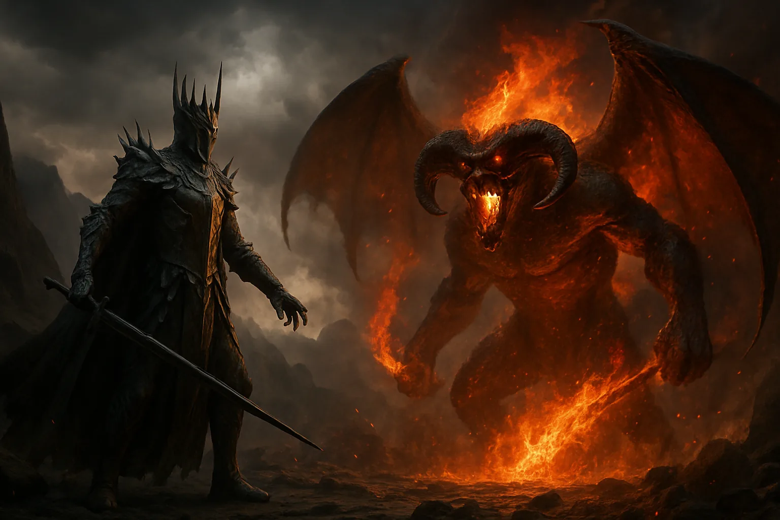 Gli Anelli del Potere, Sauron affronta il Balrog nel trailer della stagione 3